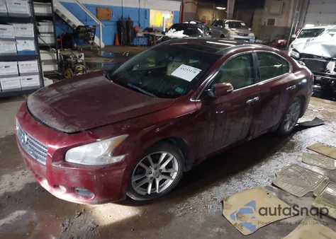 2009 Nissan Maxima 3.5 Sv из США, поврежденный, VIN 1N4AA51E09C812229